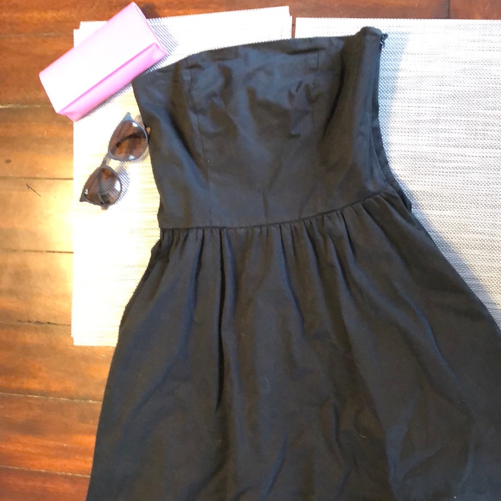 Black strapless Kenneth Cole dress